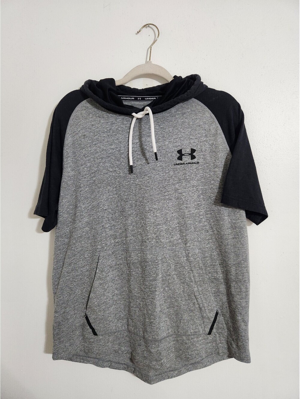 Under Armour short-sleeve athletic hoodie